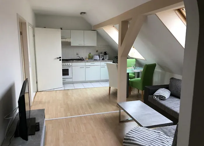 Kuschelige Dachgeschosswohnung Am Clarapark Апартаменты Лейпциг